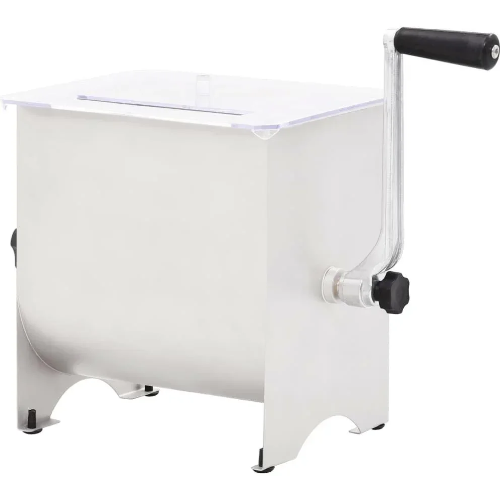 Manual meat mixer 20 L stainless steel silver