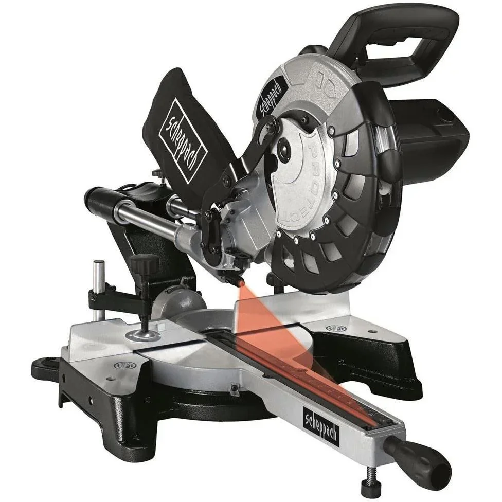 HM100LXU Black Sliding, Cutting, and Miter Saw - 2000W | 220-240V | Ø254 mm | With Laser and LED - 2022 Edition