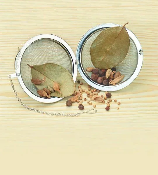 Spice ball, tea strainer, stainless steel, 70 mm