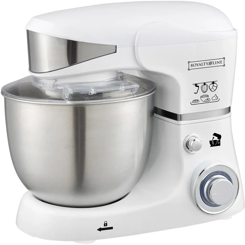 Food processor - 5.5 liters - 1600 watts - 3 speeds and pulse mode - White