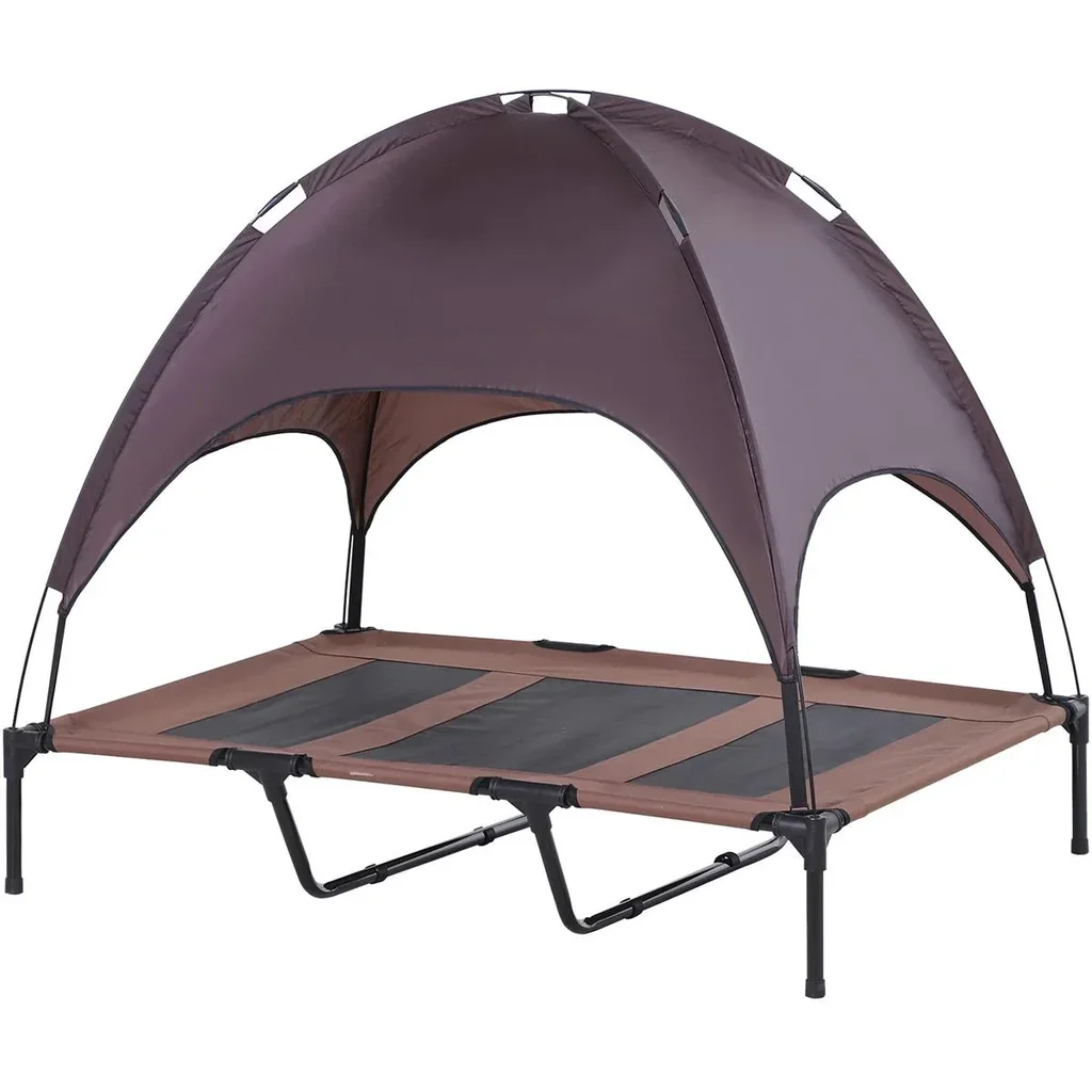 Dog bed with canopy