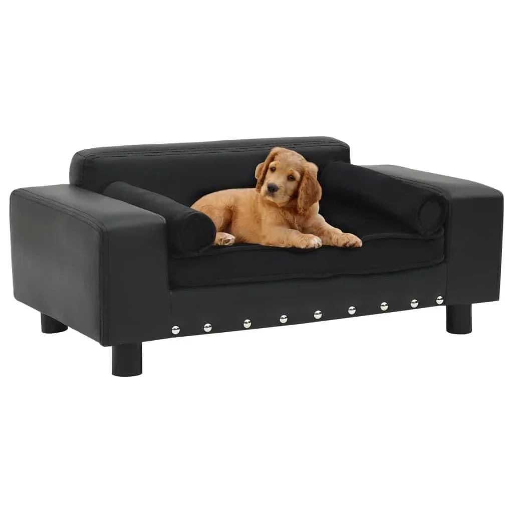 Dog bench 81x43x31 cm plush and k