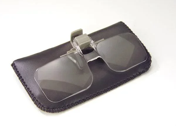 2x magnifying glass attachment with clip