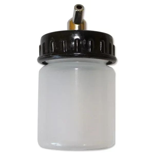 Paint cup for angle piece suitable for mini paint spray gun