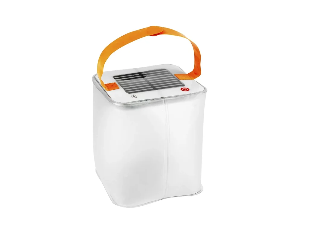 Solar Camping lantern, inflatable, 10 LEDs, 60 Lumen
