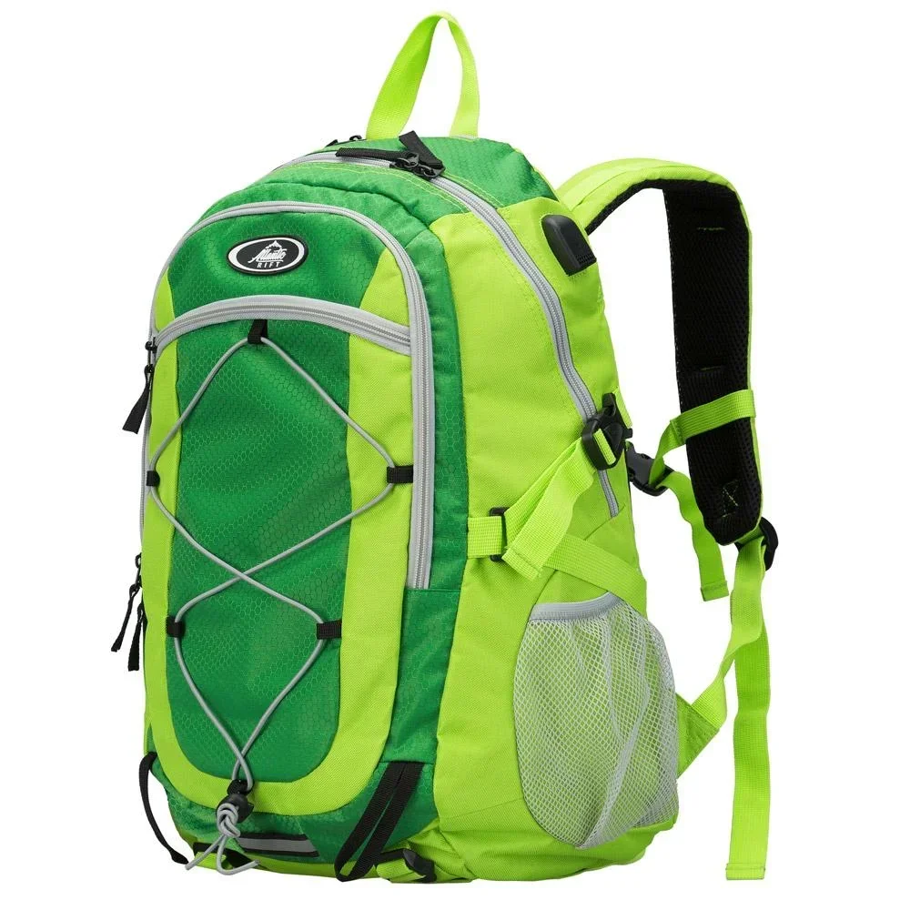 Sports backpack 25L green