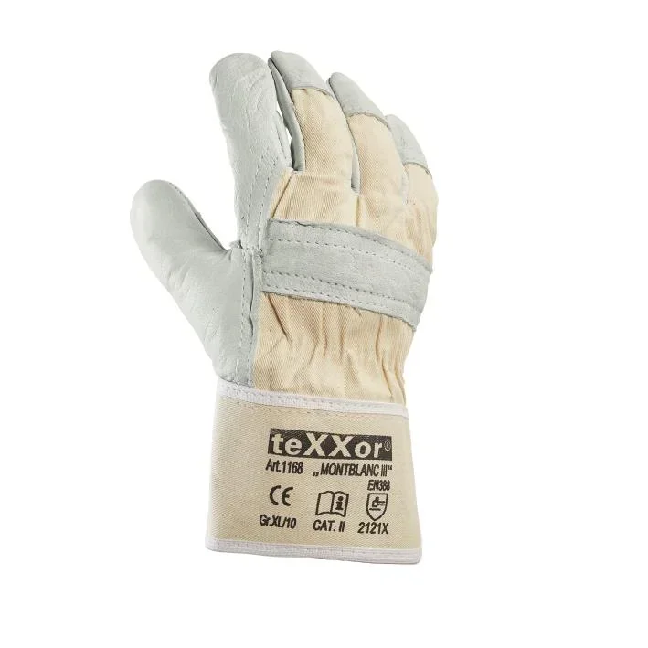 Full-grain cowhide leather glove MONTBLANC III, size 10