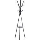 Coat rack with 8 hooks