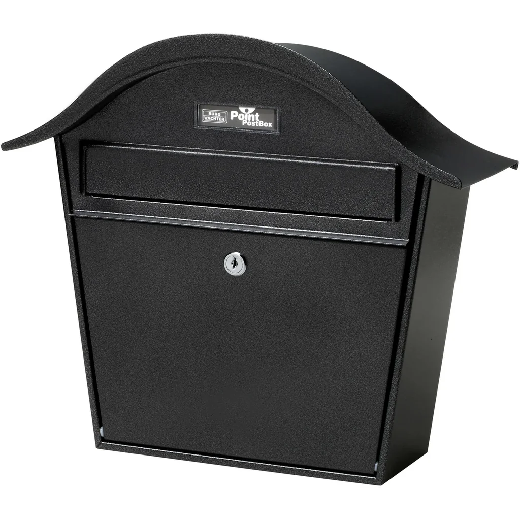 Holiday Anthracite mailbox