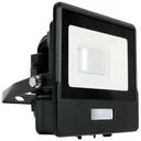 VT-128S LED Floodlight with Sensor - 20 W - 1510 Lm - 6500K - Black