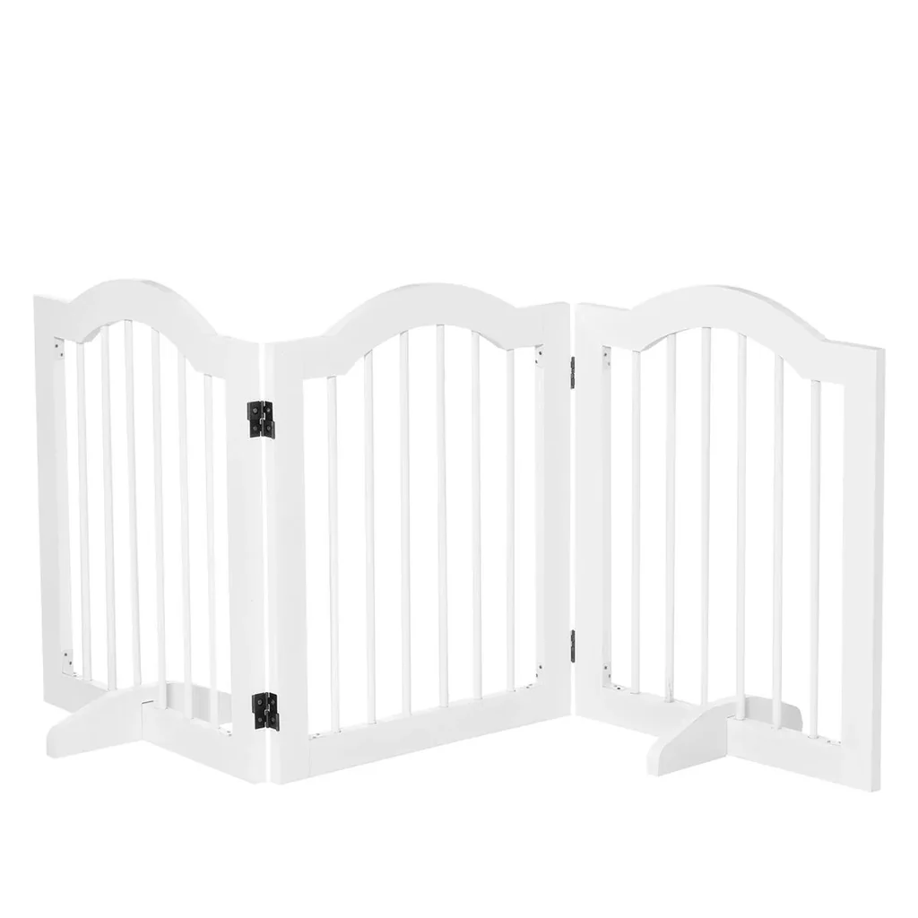 Whether for stairs, house entrances or as a room boundary - with this barrier your dog stays in his secure area