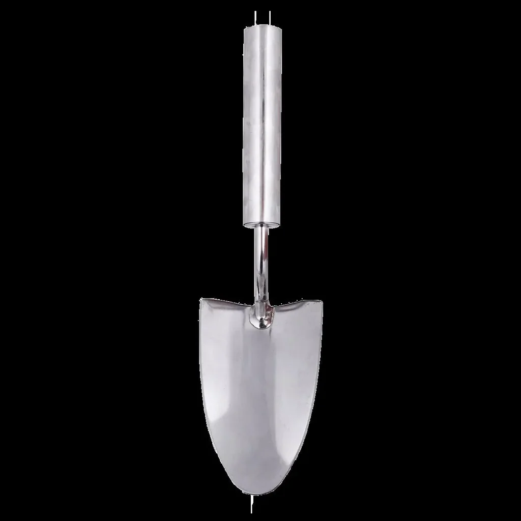 Stainless steel flower trowel