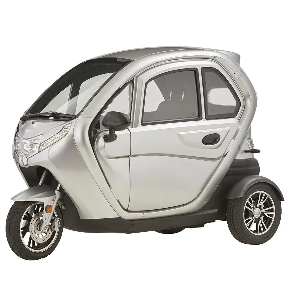 3-wheel electric cabin vehicle eLizzy Comfort 25 km/h silver including on-site instruction