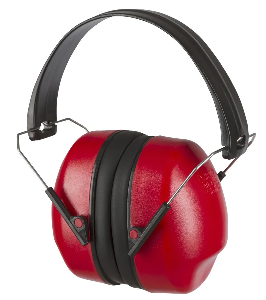 Foldable hearing protection, attenuation value = 31dB