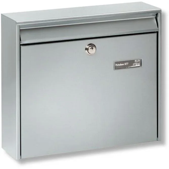 Mailbox Potsdam 877 Silver