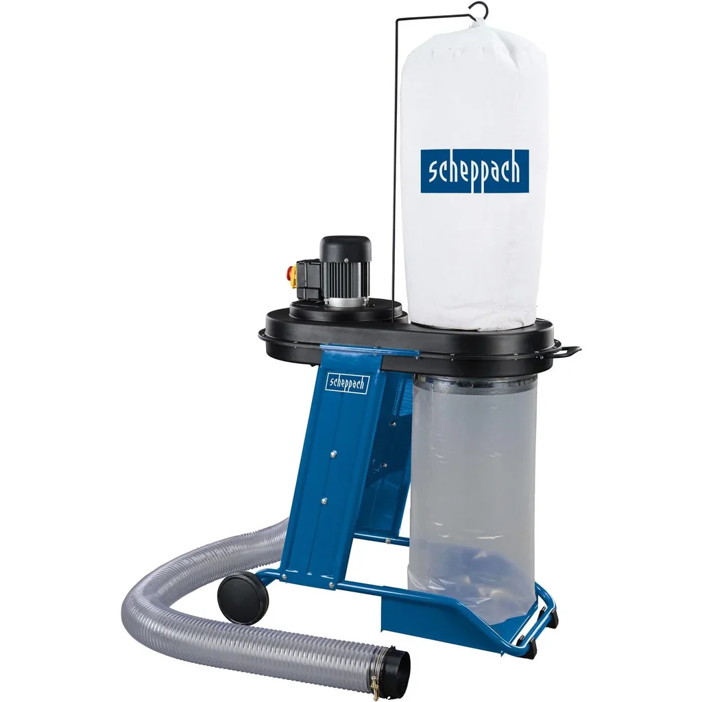 Chip extractor HD12 - 550W, 230V, 1600 Pa, incl. 21 dust bags