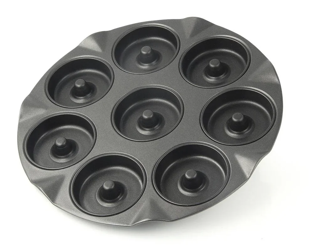 Apple fritter baking tray for 8 cakes, Ø 33 x 3 cm
