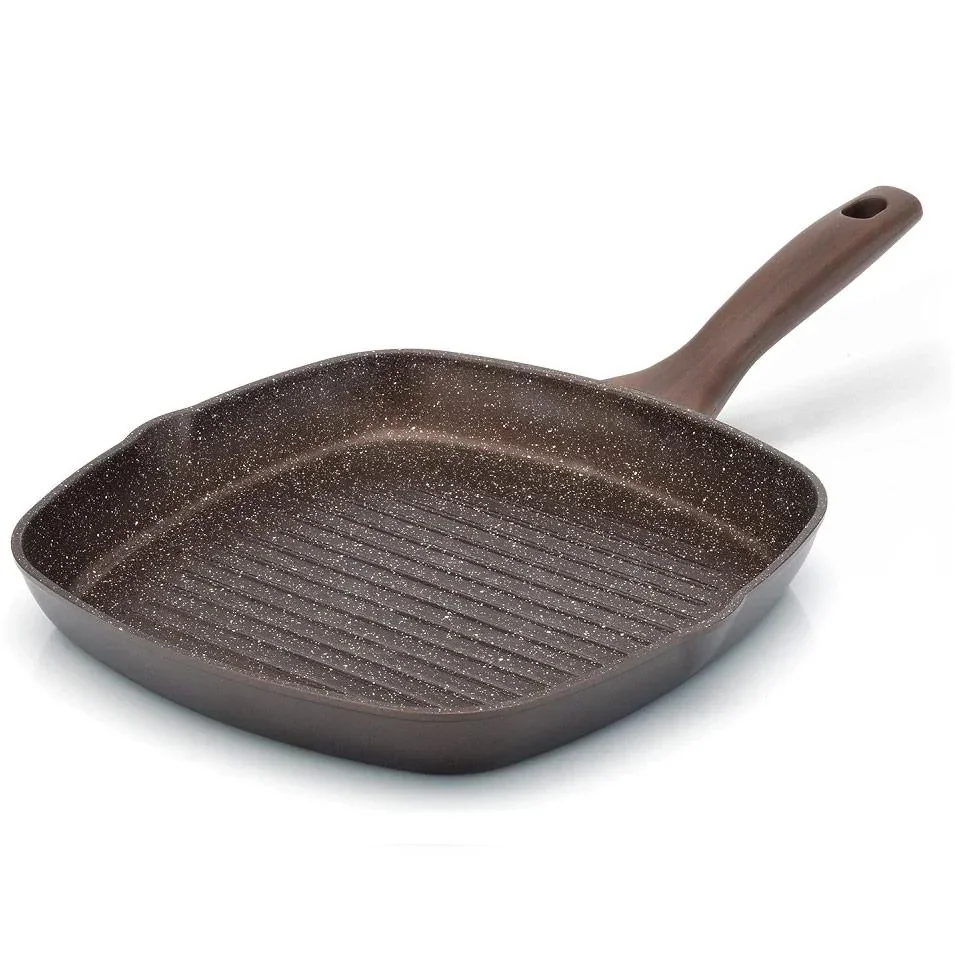 Mehrzer - Grill pan 28 x 28 cm - Strong stone