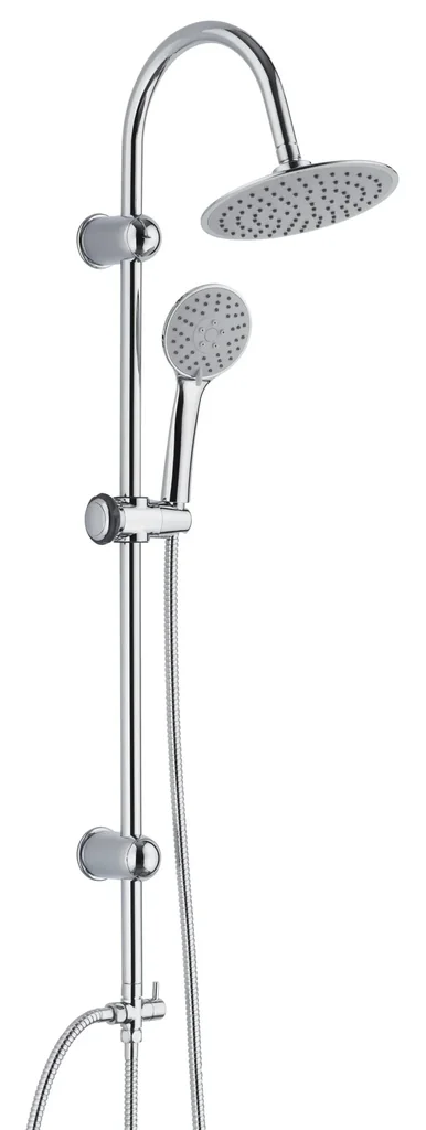 JAMAICA FRESH overhead shower set, chrome