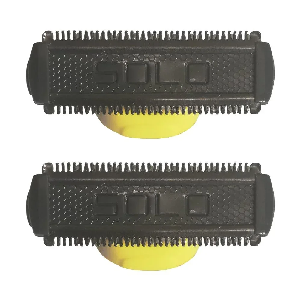 Titanium Solo replacement razor heads, 2 pieces