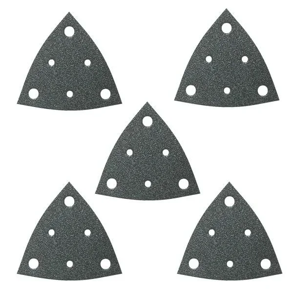 Sanding sheets perforated, K240, 5 pieces