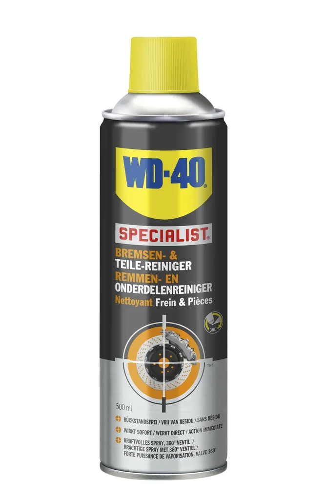 Specialist brake cleaner, 500 ml spray can