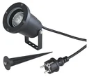 Outdoor spotlight made of aluminum with 3 watt LED