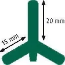 Metal post T-Post, 152 cm, 100 pieces