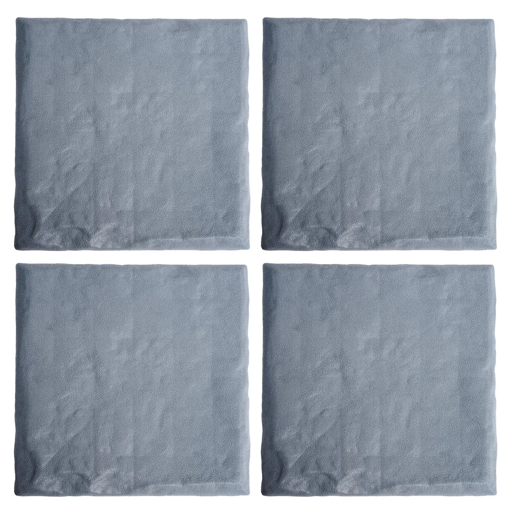 Stone look paving slabs in a set of 4