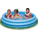Blau inflatable Pool