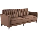 Upholstered sofa with sleeping function