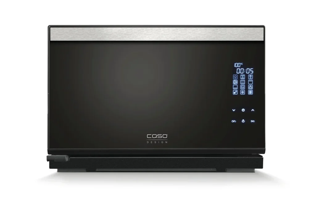 Steam Chef steam oven, black, 25 liters