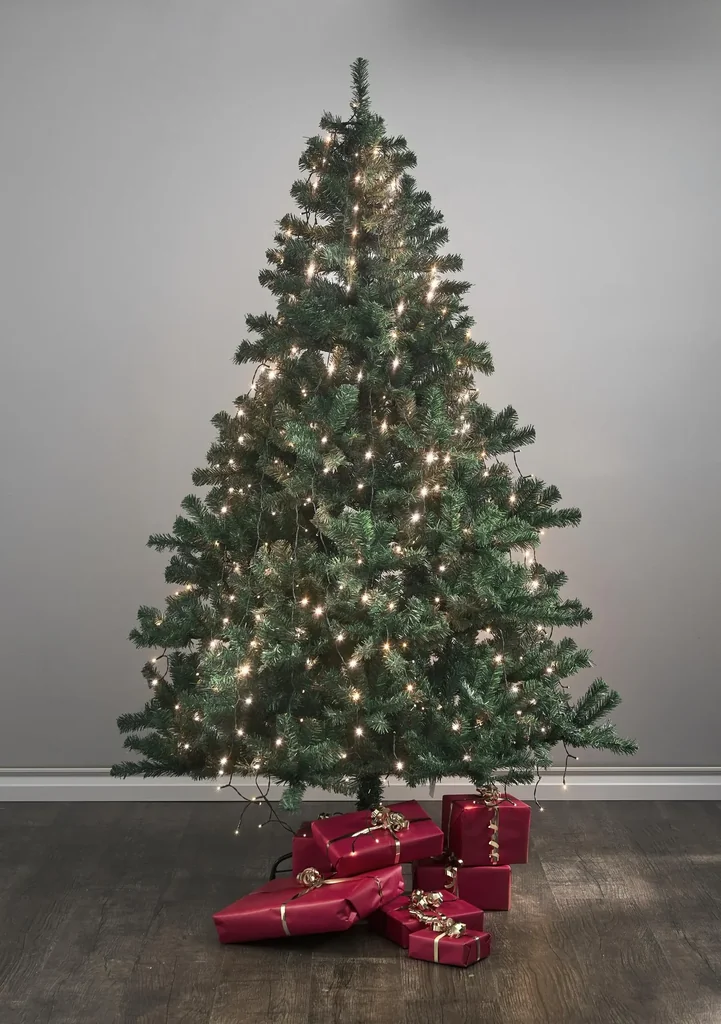 Tree curtain 360 LEDs warm white