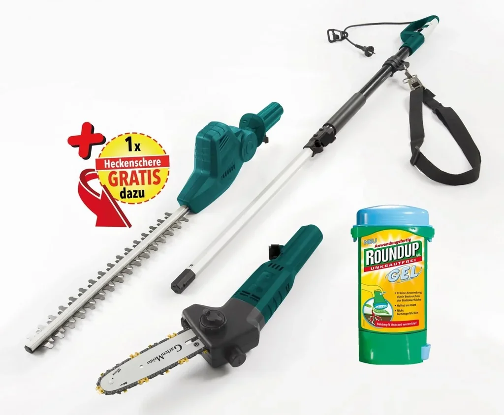 3 in 1 Electric Multi-Tool, with titanium chain "GM EMT 500/7" + RoundUp Gel, 150 ml