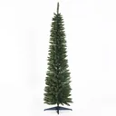 Christmas tree with plastic stand green