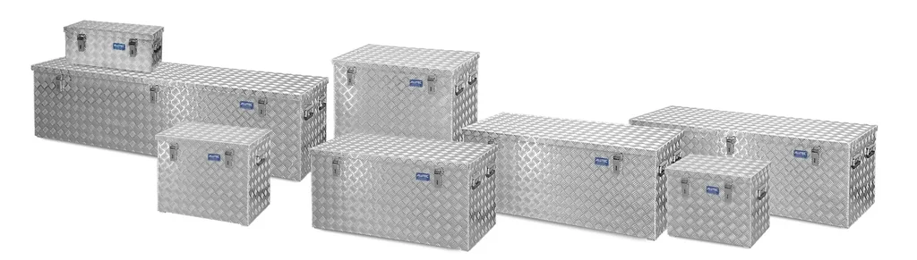 Checkered plate box EXTREME, 375L