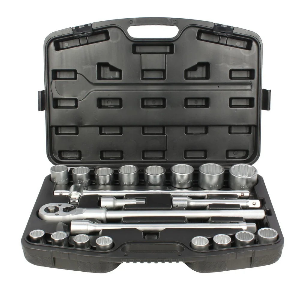 3/4" socket wrench set, 21 pieces