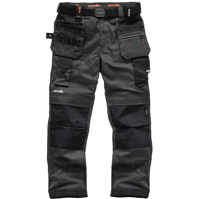 Pro Flex Plus work trousers, grey 38S