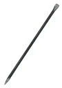 SIEGER crowbar, 1500 x 30 mm, forged tip and straight cutting edge, black lacquered