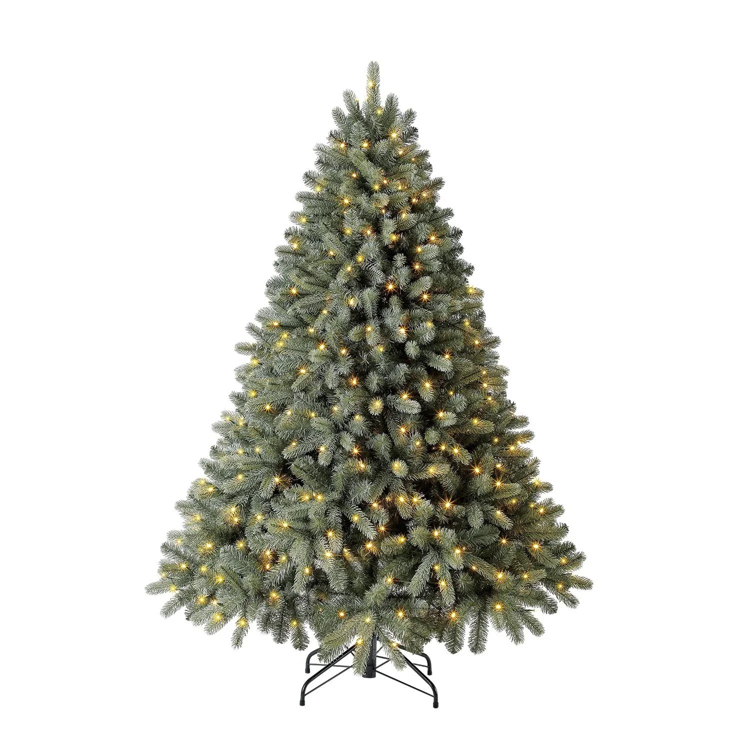 Evergreen Kunstkerstboom Vermont Spruce inclusief lichtsnoer 180 cm Groen