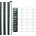 Garden fence 10 x 1.5 m aviary wire mesh wire fence wire mesh garden fence roll mesh strong steel green