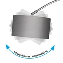 Arc lamp L with marble base