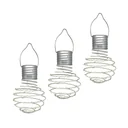 LED Solar Spiral Hanging Lamp Set of 3