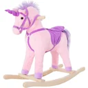 Rocking horse as a unicorn