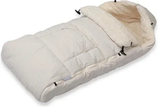 Baby Carrier Footmuff Beige | Teddy | Maxi-Cosi | with Storage Bag