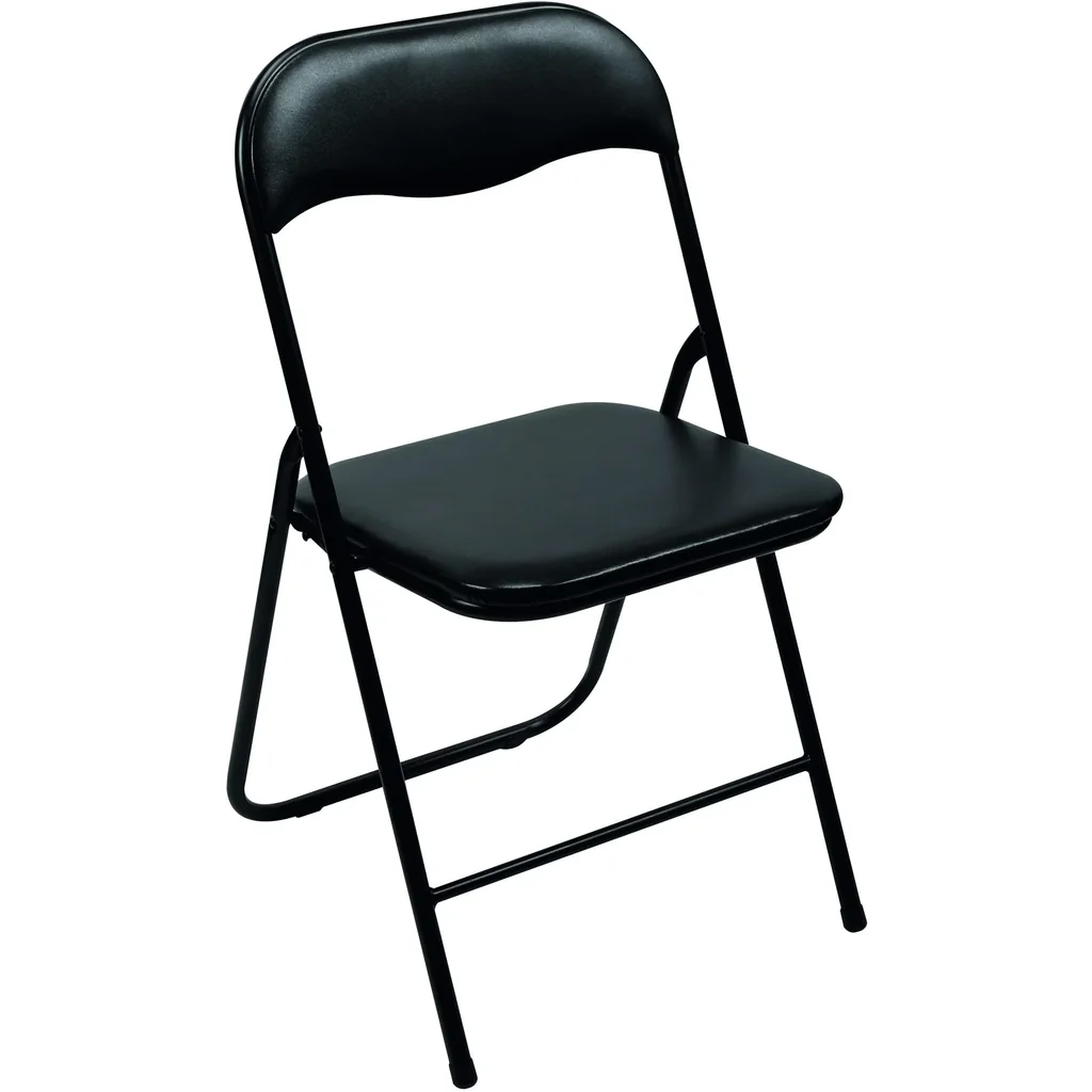 folding chair - black