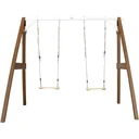 Double swing brown/white