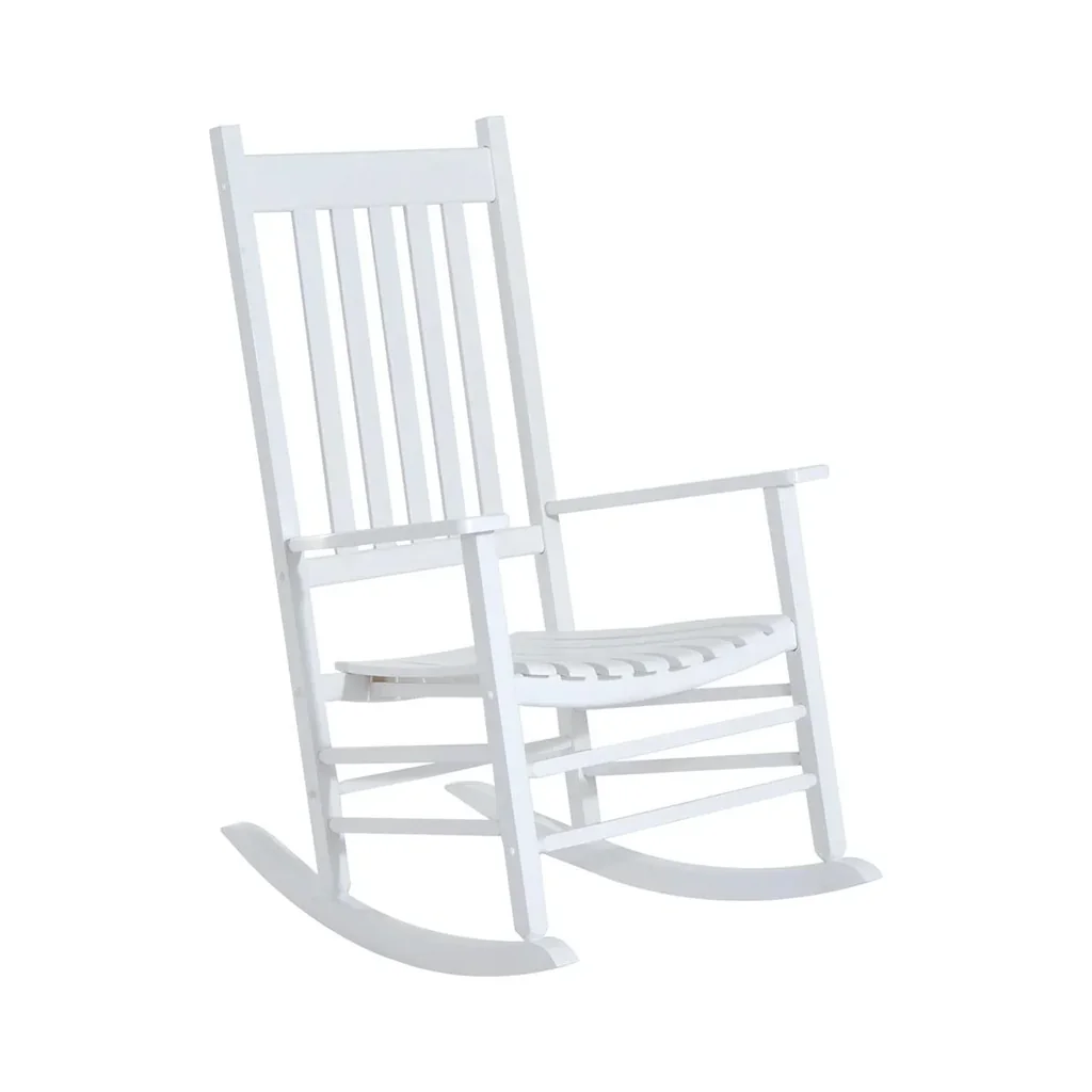 Rocking chair with armrests