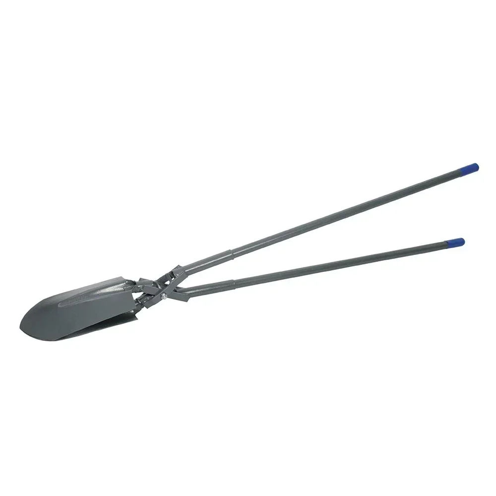 Post hole spade, solid metal design