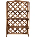 Flower shelf 3 levels fir wood